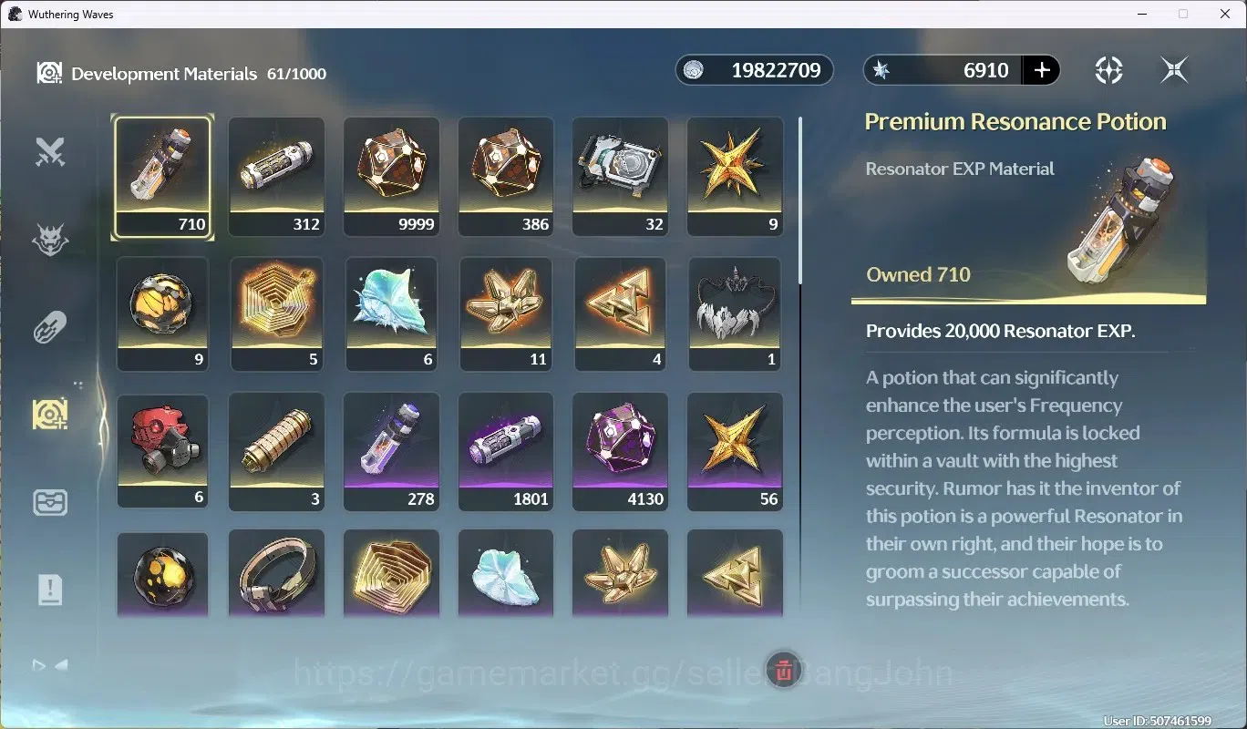Wuthering Waves Accounts NA|UL 49|1 Char Limited [Lucy RC6 + Sign] & Rebecc image 14