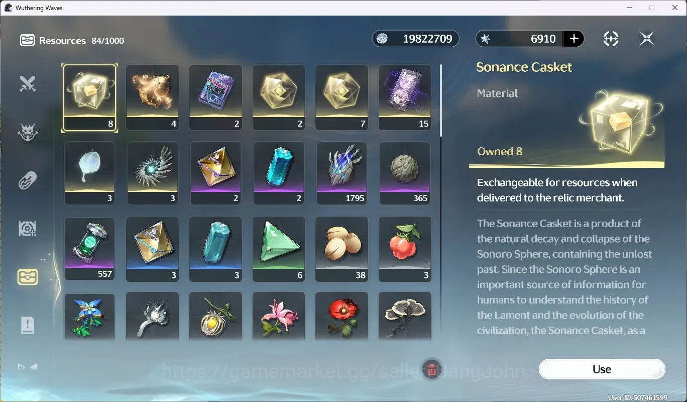 Wuthering Waves Accounts NA|UL 49|1 Char Limited [Lucy RC6 + Sign] & Rebecc image 15