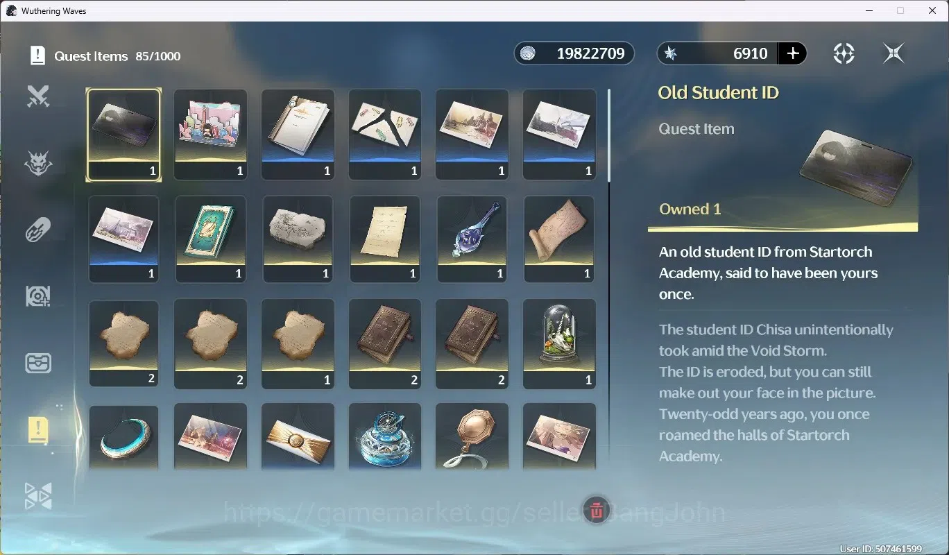 Wuthering Waves Accounts NA|UL 49|1 Char Limited [Lucy RC6 + Sign] & Rebecc image 16