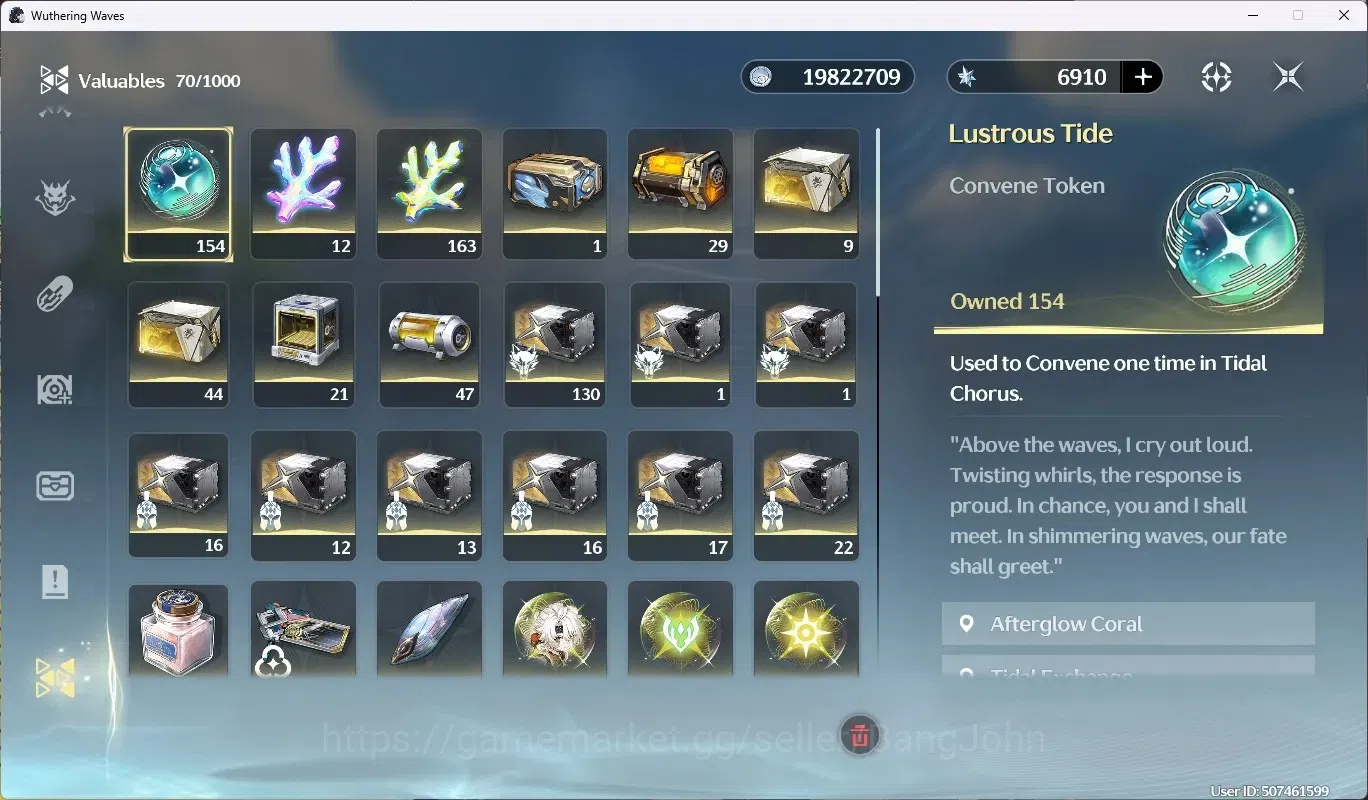 Wuthering Waves Accounts NA|UL 49|1 Char Limited [Lucy RC6 + Sign] & Rebecc image 17