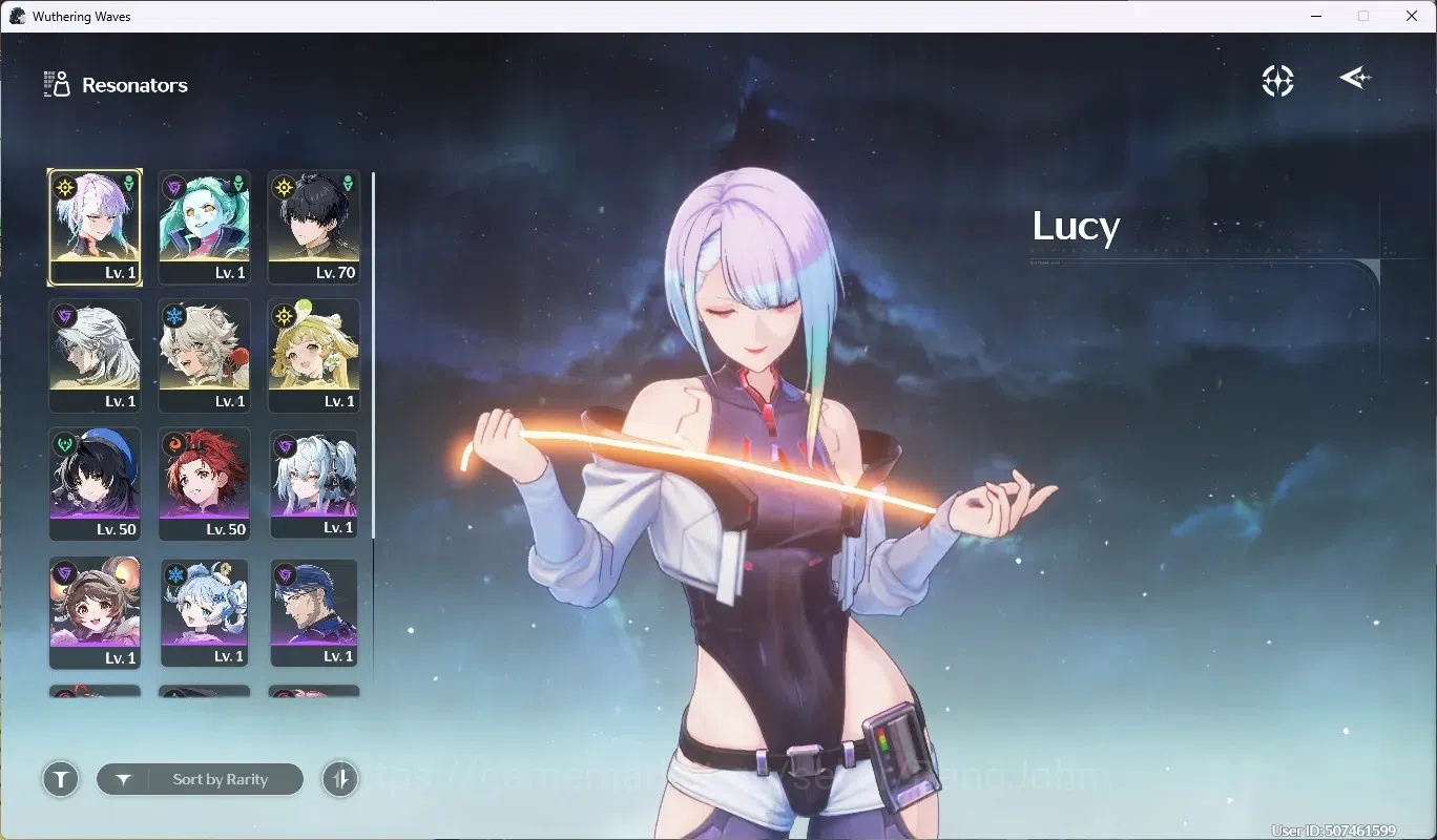 Wuthering Waves Accounts NA|UL 49|1 Char Limited [Lucy RC6 + Sign] & Rebecc image 2