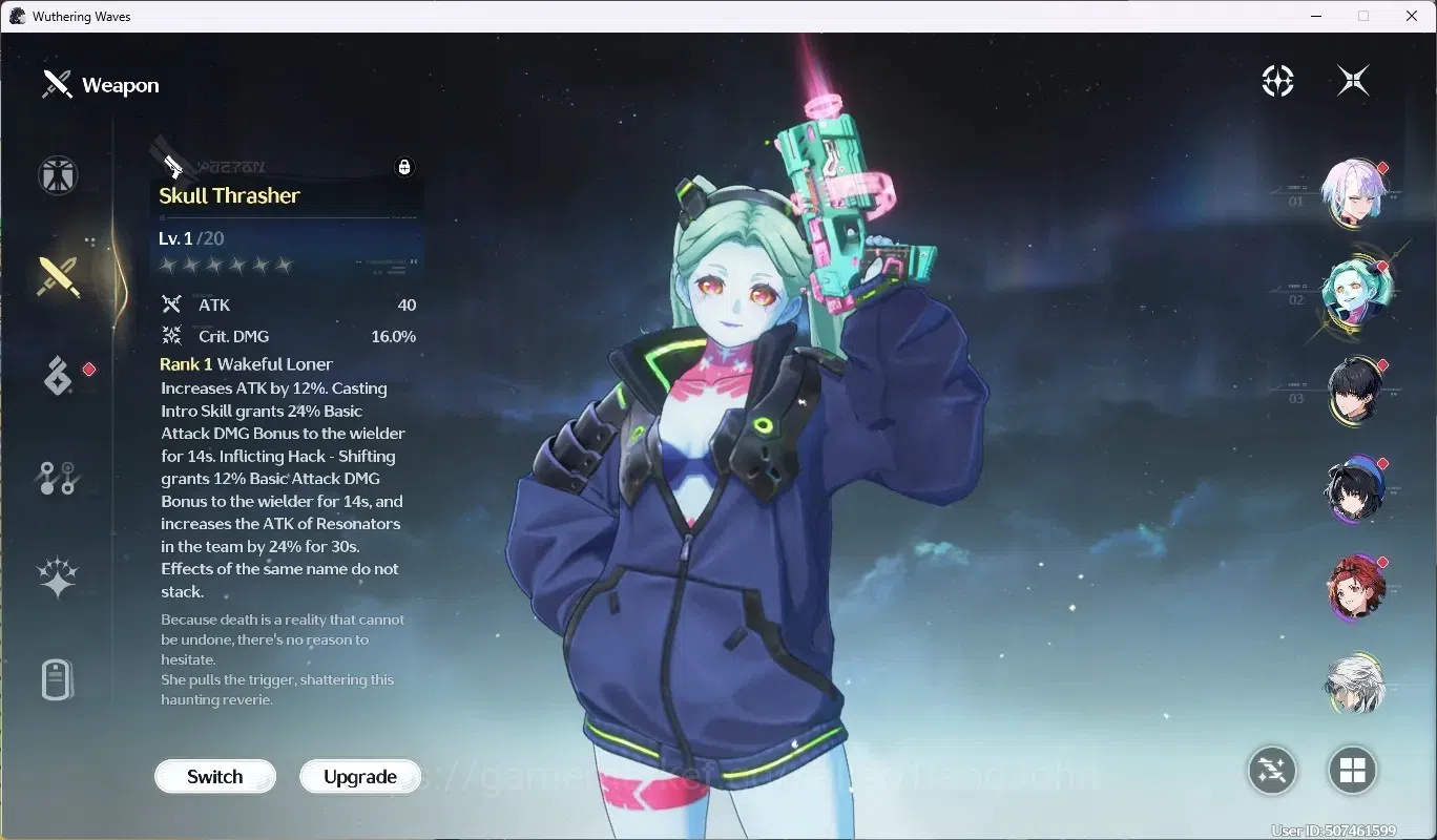Wuthering Waves Accounts NA|UL 49|1 Char Limited [Lucy RC6 + Sign] & Rebecc image 6