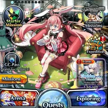 Grand Summoners Accounts Mid-Game Global|263 cc|Rank 49|2 Ascend+1 TW| Youmu Konpaku+TW,Bouncing Bunny William | Lpot 50