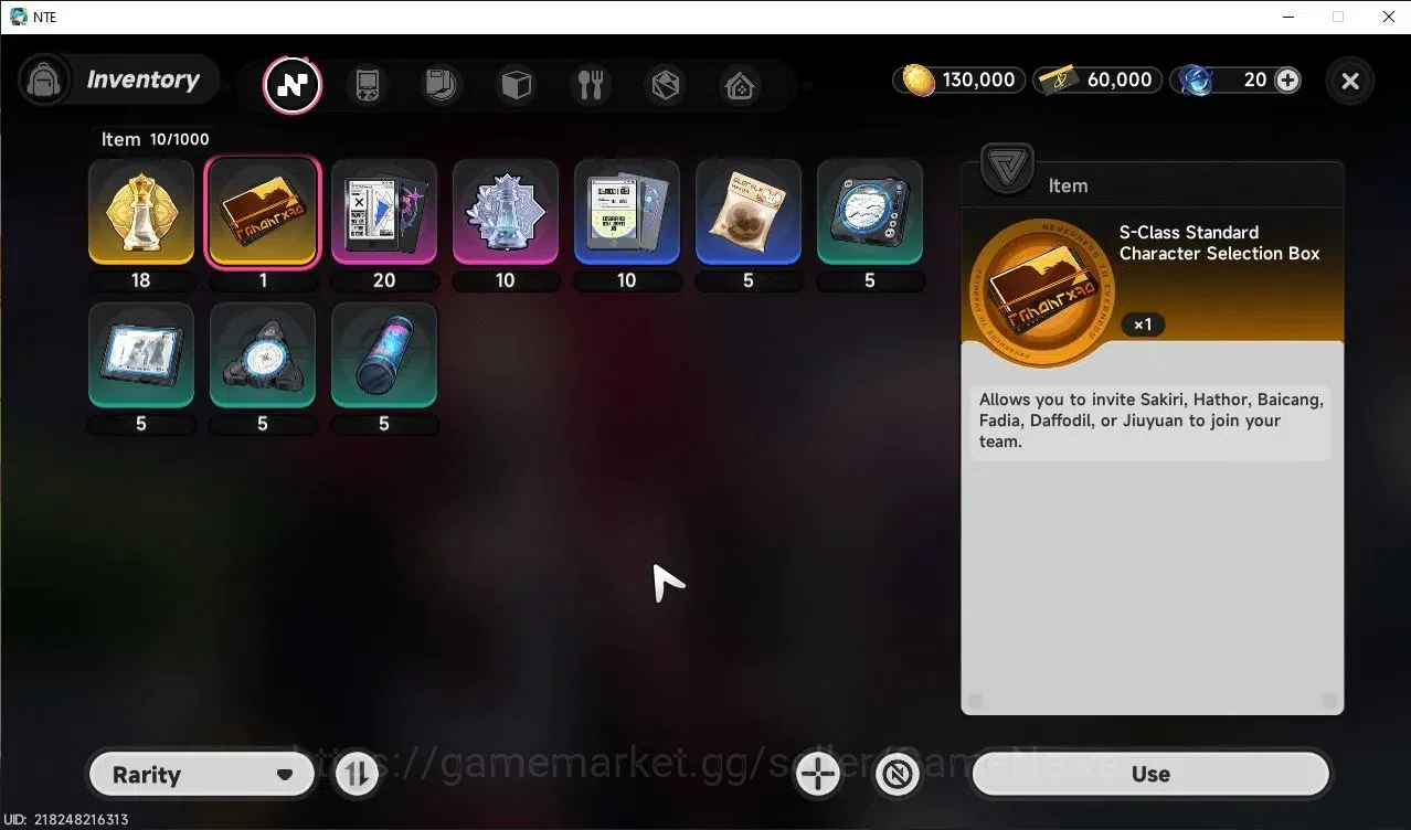 Neverness to Everness Accounts GLOBAL EU|HL 3| 1 SSR Meta Nanally A1 +S-Class Cha image 6