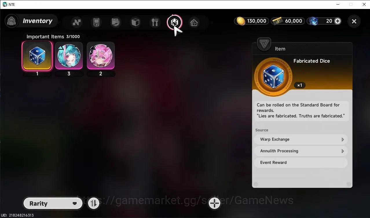 Neverness to Everness Accounts GLOBAL EU|HL 3| 1 SSR Meta Nanally A1 +S-Class Cha image 8