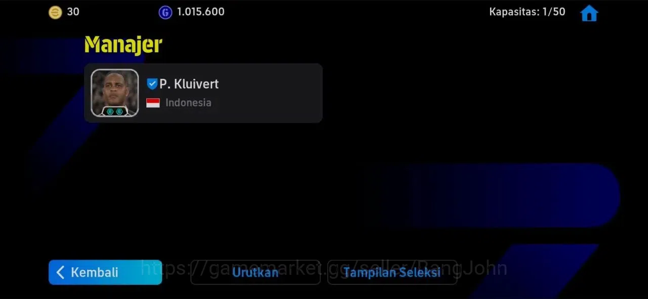 eFootball Accounts High-End Mobile |PW 3149|Bigtime Rodri|Epic Cannavaro,Scholes,Roberto,Owen, Etc|SHW 1
