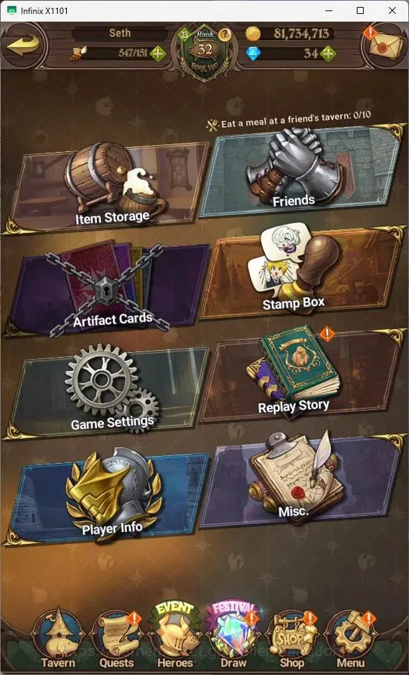 The Seven Deadly Sins: Grand Cross Accounts GLOBAL|2M CC|34 DM|LS 101|UR Mesis 1/6,NightSalos image 1