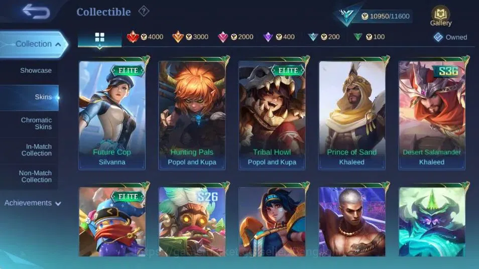 Mobile Legends: Bang Bang Accounts Collector Global|Hero 78|Skin 82|Seasoned|Epic Moskov,Anniversary Miya,SPECIAL 18