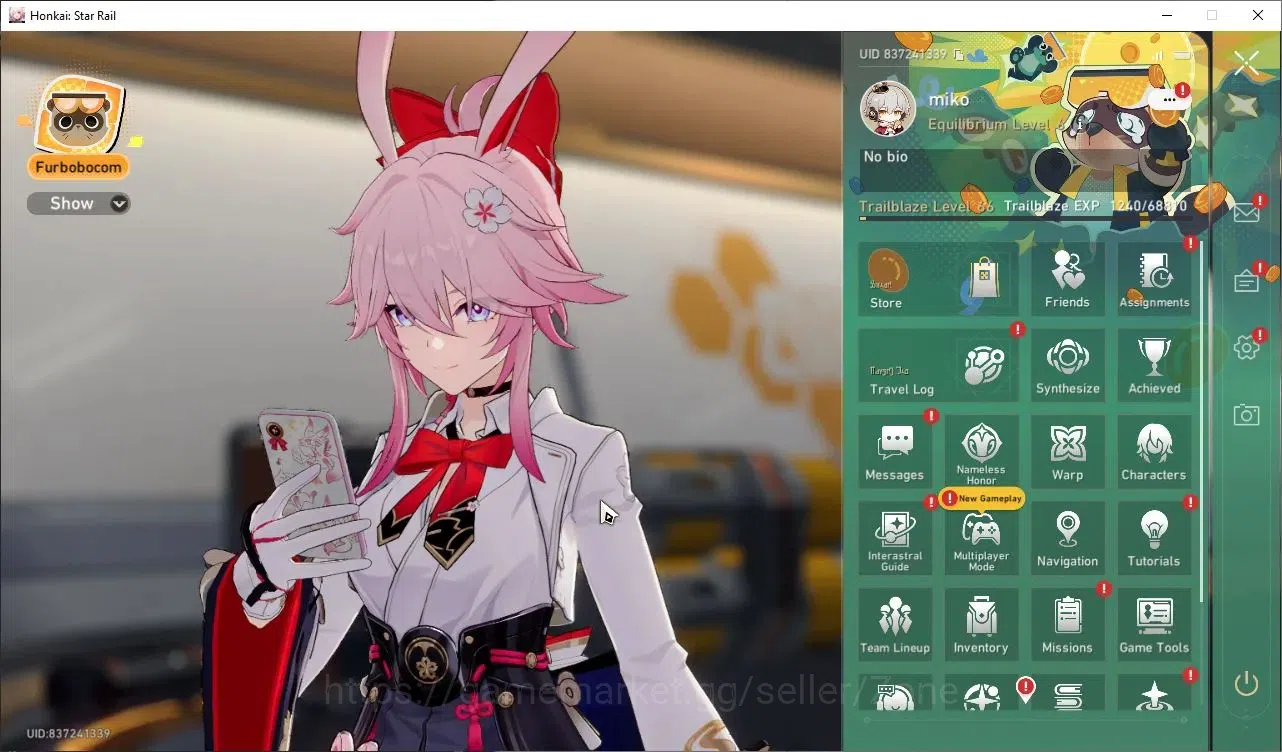 Honkai Star Rail Accounts Others ASIA|TL66|12 Limited Char|Elation 1