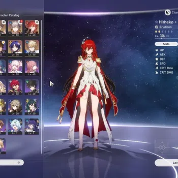 Honkai Star Rail Accounts Others ASIA |TL 61|2 Limited| Himeko Nova, Dr Ratio +3 Std Char |Selector On|1 Golden Comp|3 5
