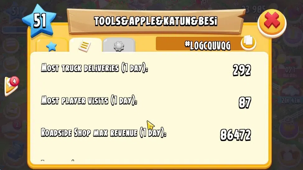 Hay Day Accounts Lvl 51 | Silo Storage 525 + Barn Storage 3100 | We image 8