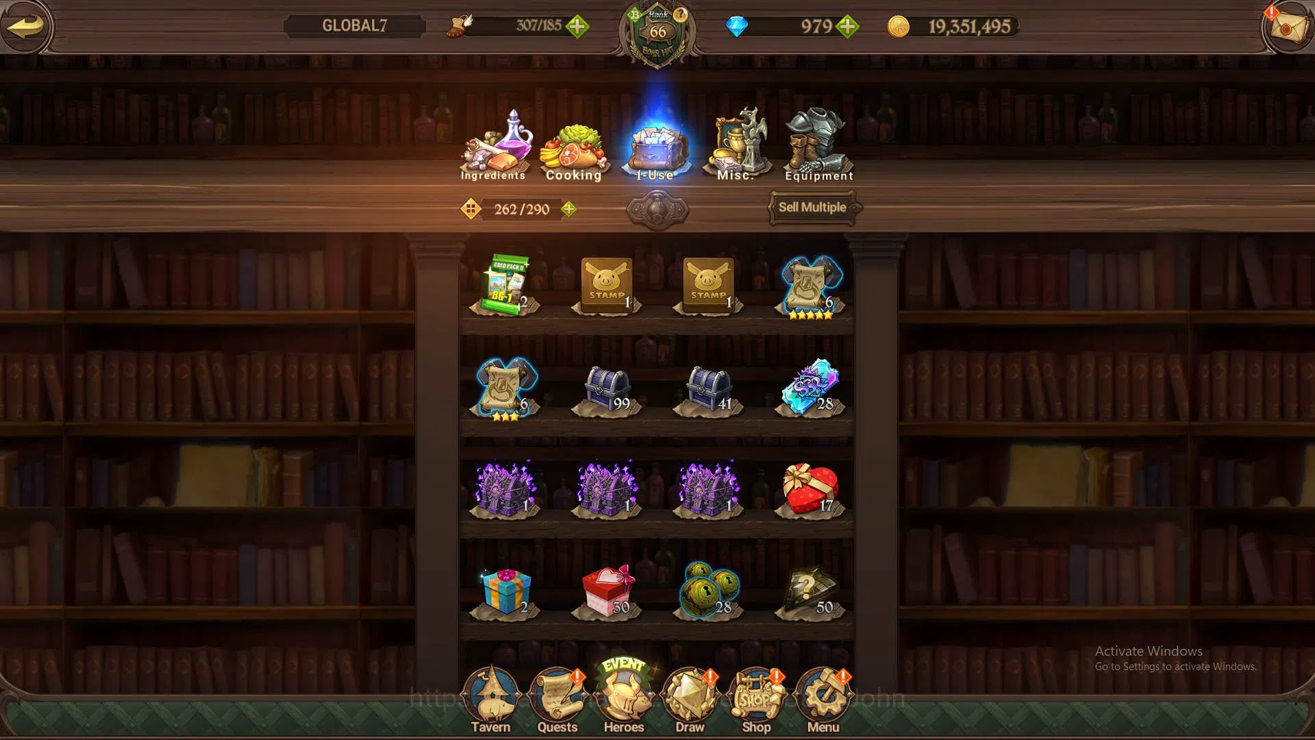 The Seven Deadly Sins: Grand Cross Accounts Others GLOBAL|3.1m CC|DM 979|1LR Elizabeth|Full collab FF|UR 5