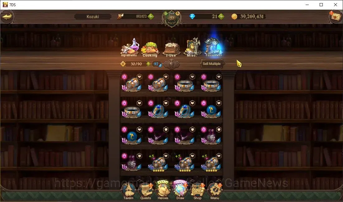 The Seven Deadly Sins: Grand Cross Accounts ASIA|3,3M CC|50 LS|5 LR+9 UR+Collab FF,ReZero|N Me image 20