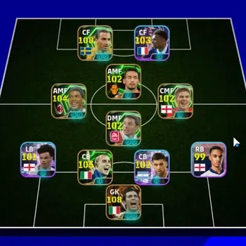 eFootball Accounts Legends & Iconic Players Android|Big Time Gianluigi Buffon|10 Epic ZLatan Ibrahimovic,Fabio