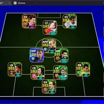 eFootball Accounts Legends & Iconic Players Mobile |PW 3158|Bigtime Messi 6May'15|Epic Rooney,Figo,Cafu,Beckenbauer