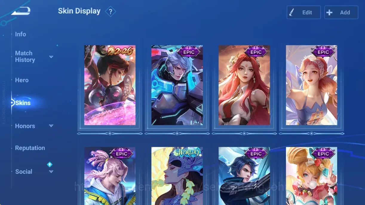 Honor of Kings Accounts Rare Skin Global | 52H 34S | LNY 2026 Ying | Epic Arthur | Epic Diaochan | Epic Erin | Epic Gao 1
