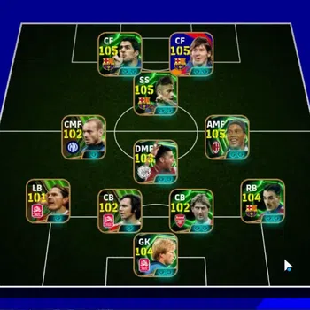 eFootball Accounts Legends & Iconic Players Android|3Pack Portugal,France,Barca|45Epic(Marco van basten,Neymar,Luis