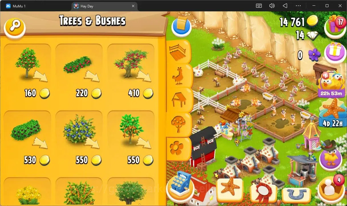 Hay Day Accounts Lvl 83|Silo Storage 1572/2100|Barn Storage 4160/6000|14K Coins|14 Diamonds|PROTECT OFF|Log Supercel |RA094B 7