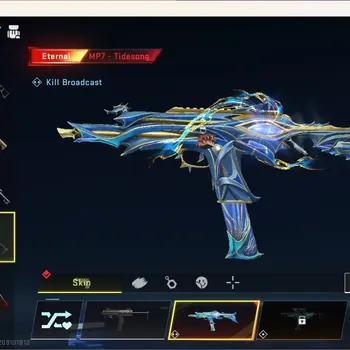 Blood Strike Accounts High-End ASIA | 2 Eternal Guns:MP7-Tidesong | Ultra Melee Talon knife-Sanctum | 1 EVO Gun: FAL | 6