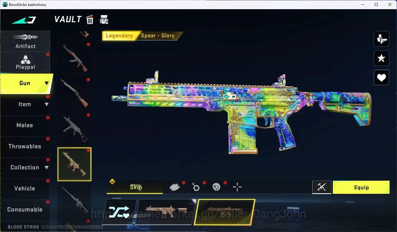 Blood Strike Accounts ASIA|Eternal: Desert Eagle-Scorpius |1 Collab Gun image 6