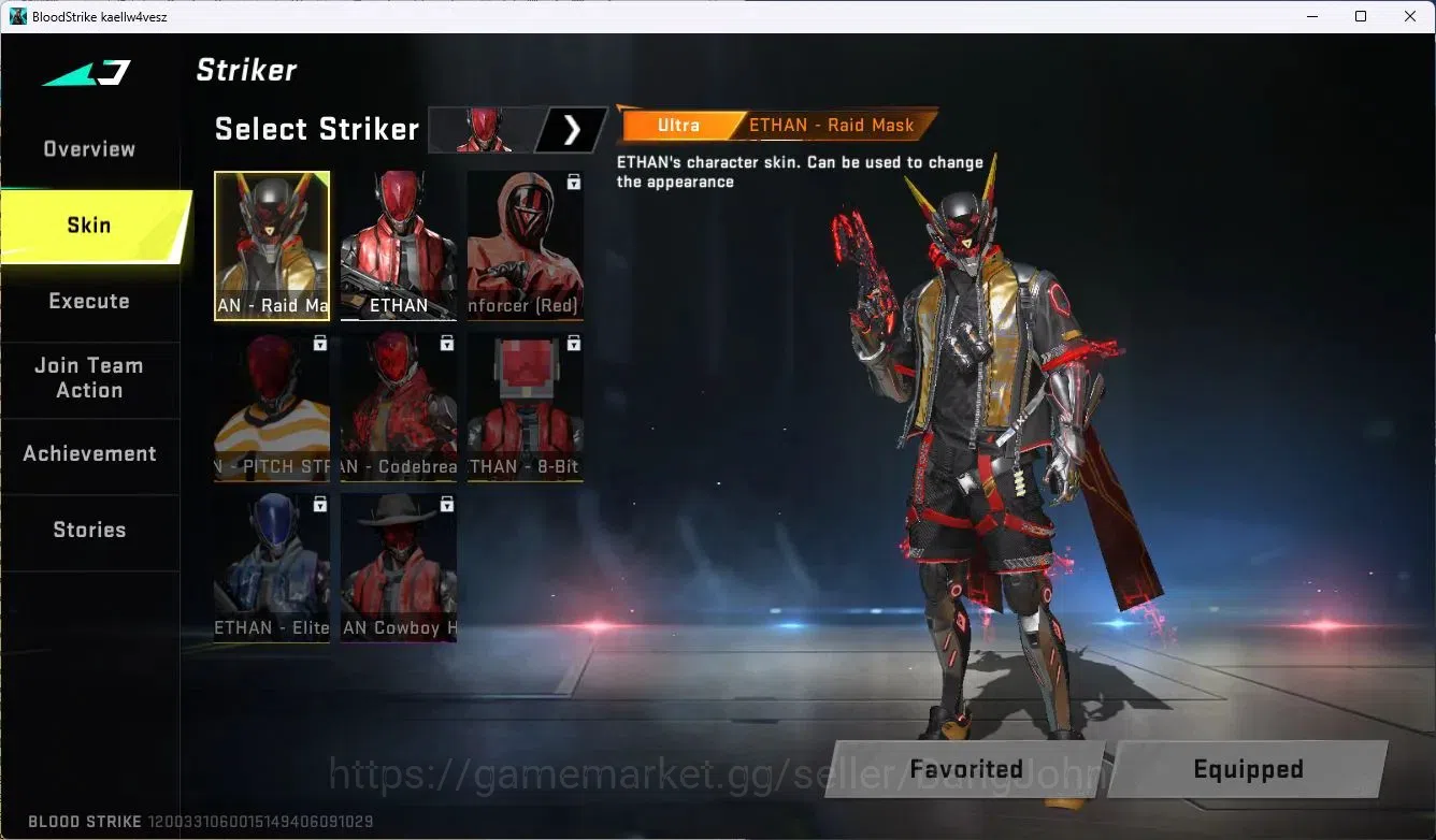 Blood Strike Accounts ASIA|Eternal: Desert Eagle-Scorpius |1 Collab Gun image 9