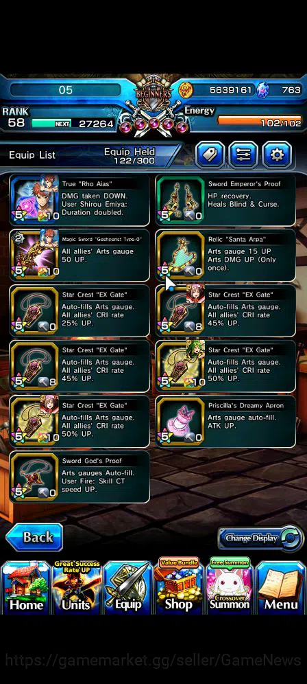 Grand Summoners Accounts Global|Rank 58|7 Ascend|Summer MiyuTW,EmiyaTW,Hazu image 15