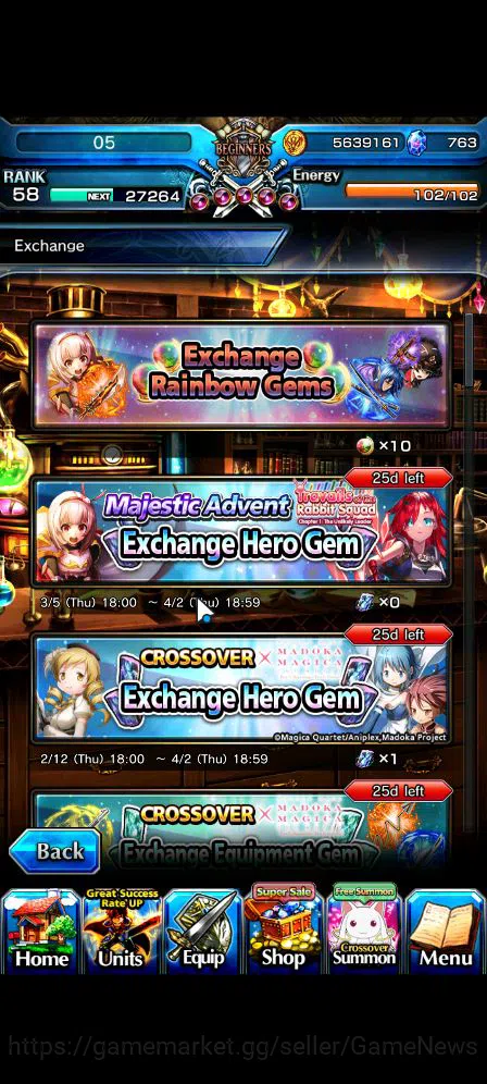 Grand Summoners Accounts Global|Rank 58|7 Ascend|Summer MiyuTW,EmiyaTW,Hazu image 17