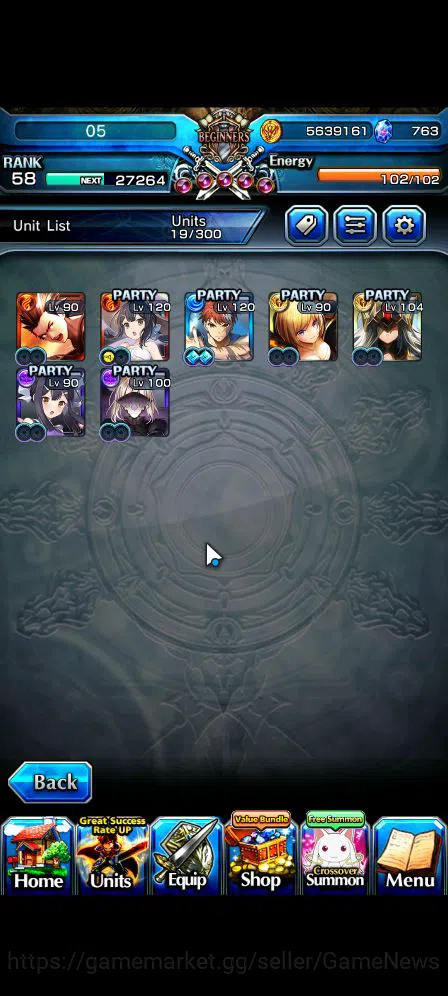 Grand Summoners Accounts Global|Rank 58|7 Ascend|Summer MiyuTW,EmiyaTW,Hazu image 4