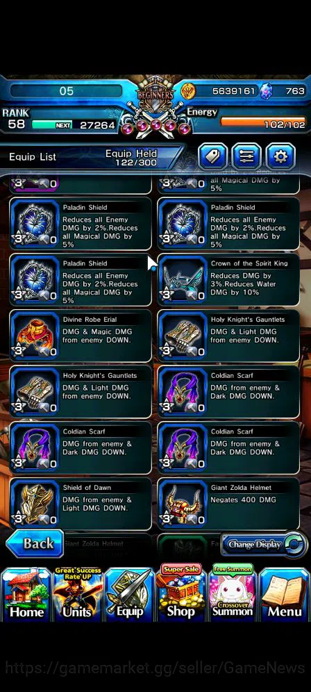 Grand Summoners Accounts Global|Rank 58|7 Ascend|Summer MiyuTW,EmiyaTW,Hazu image 8