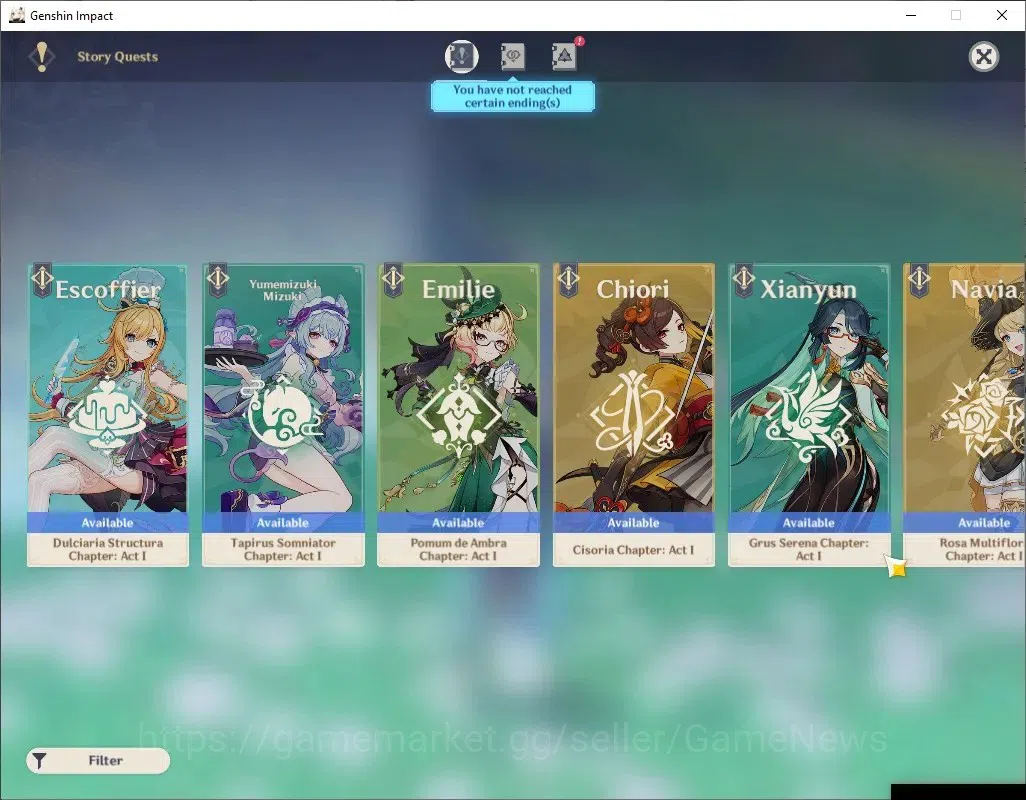 Genshin Impact Accounts ASIA|AR 56|6Limited+2(*5Wep)|Arlec,Neuvil,Yelan,Ch image 19
