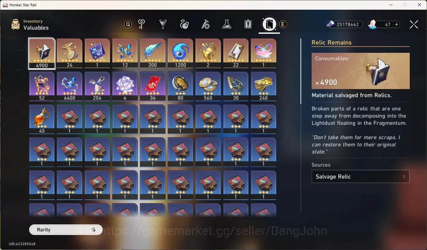Honkai Star Rail Accounts Others America|TL 60|6 Limited [MortenaxBladeE1 + Sign],Yao Guang,Lingsha,Dan 14