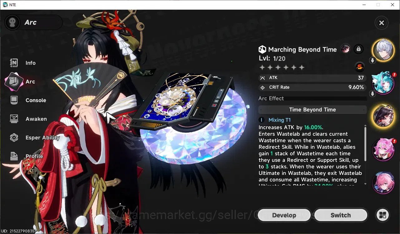 Neverness to Everness Accounts GLOBAL EUROPE | HL 3 | 1 SSR | Limited Hotori + Si image 2