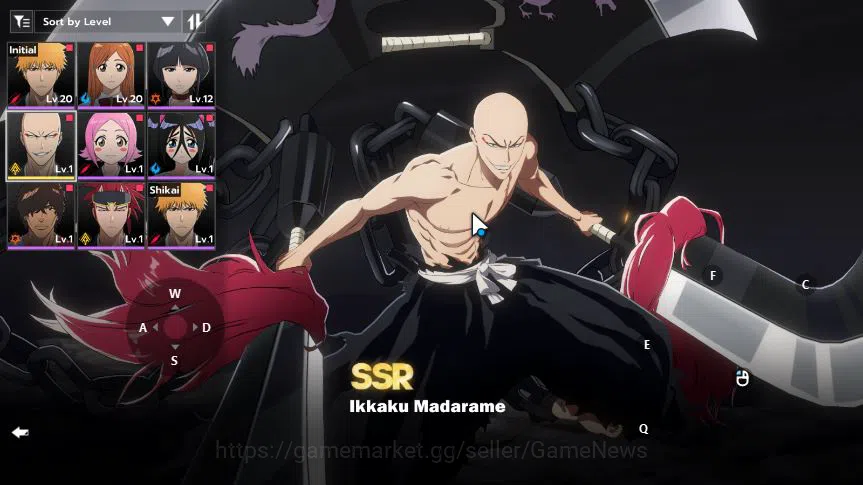 BLEACH: Soul Resonance Accounts Nuverse SEA|Best Starter|1 SSR (Ikkaku Madarame)+8 image 12