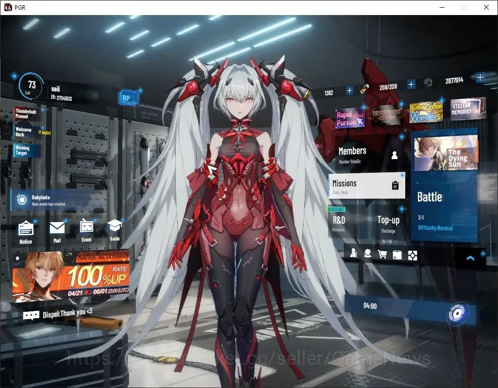 Punishing: Gray Raven Accounts NA |Lv 73|[S LuciaCW,S Lilith,SS Spectre]+Sign,S L image 2
