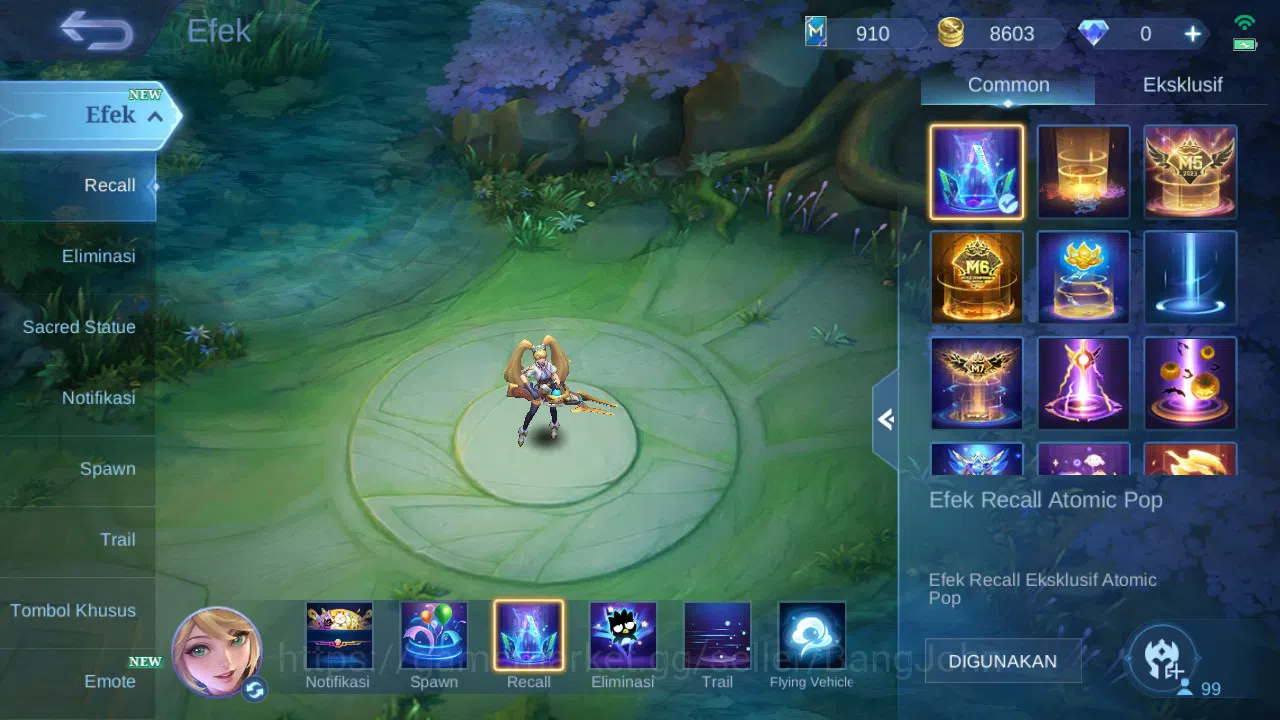 Mobile Legends: Bang Bang Accounts GLOBAL Hero 99 Skin 131 Create Kadita | Spongebob  image 9