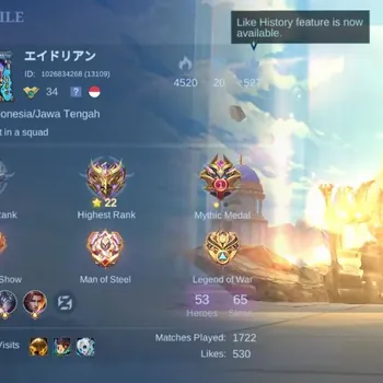 Mobile Legends: Bang Bang Accounts Collector Hero 53|Skin 65|Seasoned|CC Natalia|SABER Layla|DT Kimmy,Masha|Lborn