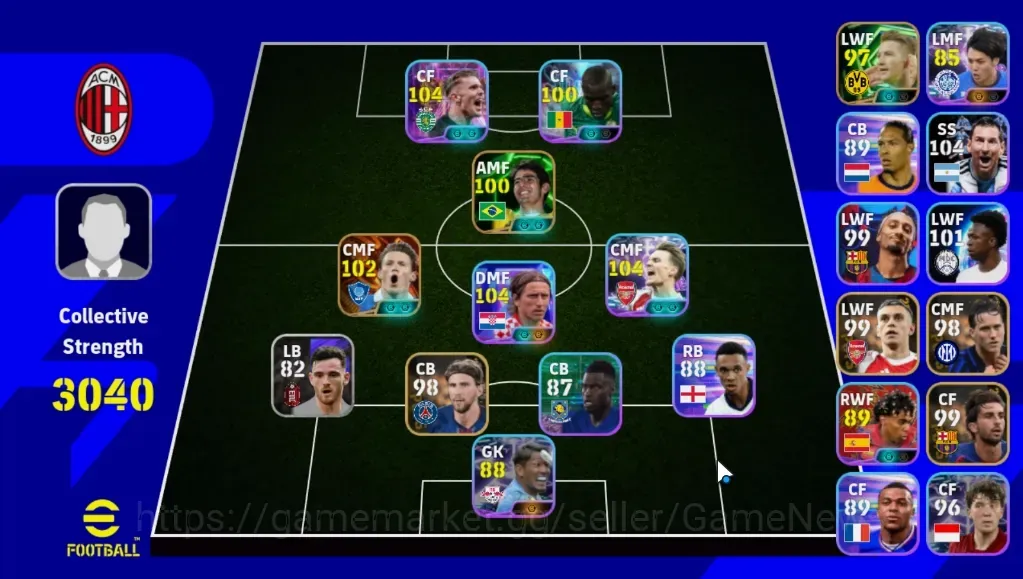 eFootball Accounts Others Android|Big Time Scott McTominay|Epic Kaka,Marco Reus|Show Time Luka 1