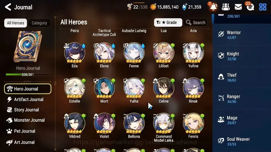 Epic Seven Accounts GLOBAL Unverif|NewEra|19 ML(Rhianna&Luciella,LOTSc image 10