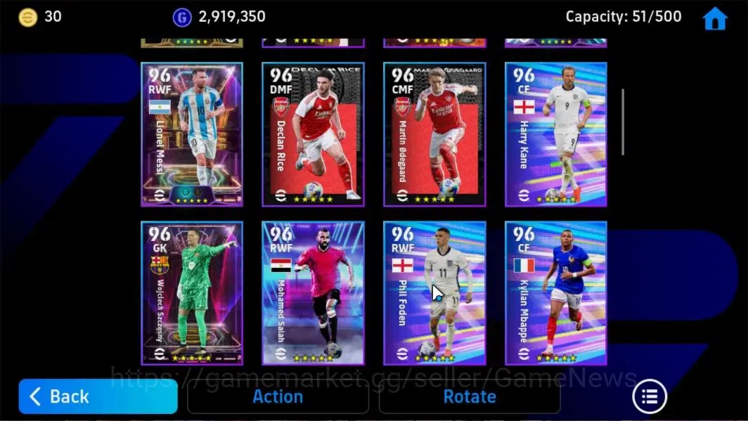 eFootball Accounts Android|PES Adriano,Bebeto,Fabio Cannavaro,Raul,Fr image 12