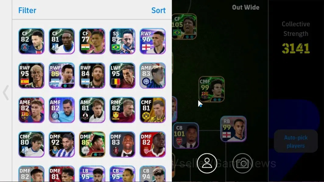 eFootball Accounts Android|PES Adriano,Bebeto,Fabio Cannavaro,Raul,Fr image 3