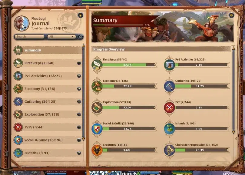 Albion Online Accounts ASIA | 2,41M Total Fame - 9,52M Silver | T8 Ore Mi image 14