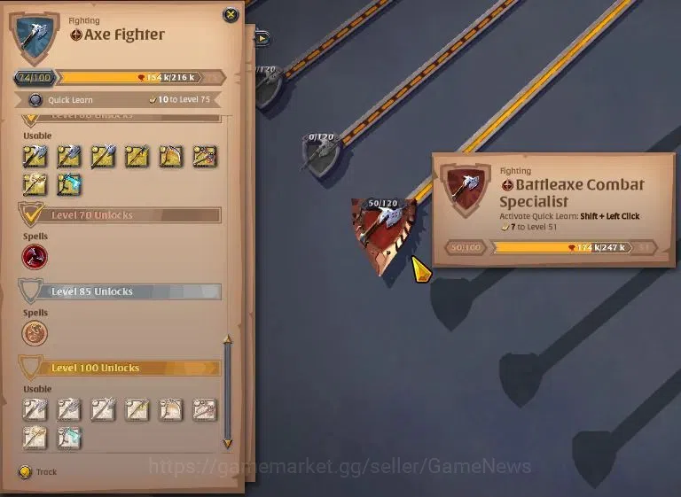 Albion Online Accounts ASIA | 2,41M Total Fame - 9,52M Silver | T8 Ore Mi image 4