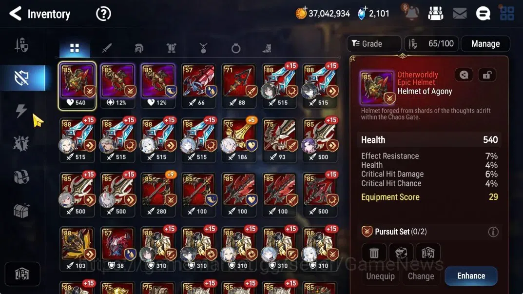 Epic Seven Accounts Starter GLOBAL|UnVerif|6 ML(NM Luna,Ruele of Light,SpecTenebria,Belian)Setsuka,TA Coli,Perfum 11