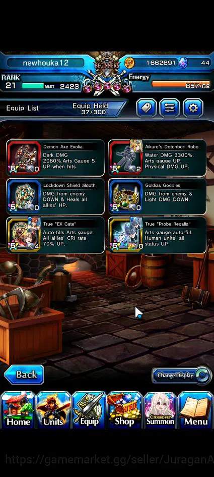 Grand Summoners Accounts Global|Rank 21|11 Ascend|Inumuta TW,S Emiya,S Luvi image 5