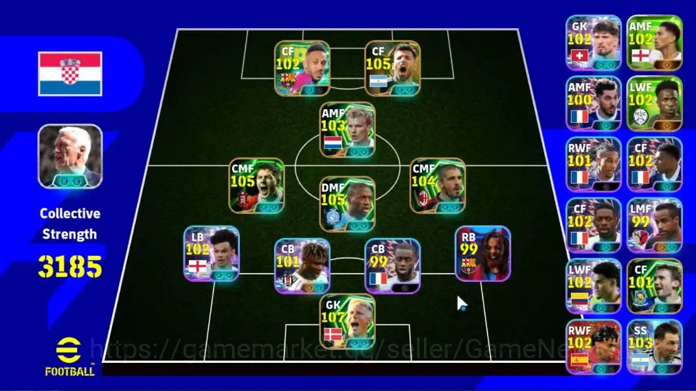 eFootball Accounts Legends & Iconic Players Android|9 Epic Peter Schmeichel,Yaya Toure,Steve Gerrard,Gennaro Gattuso Etc|8 1