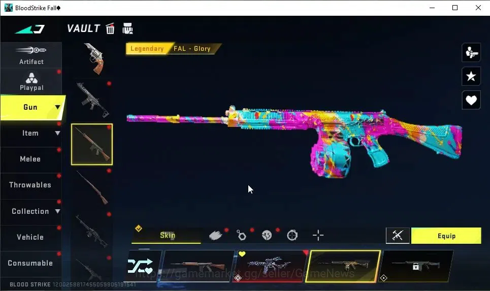 Blood Strike Accounts ASIA|2 ULTRA[M4A1-Ironsurgency Lv2,SCAR-Molten Cor image 11