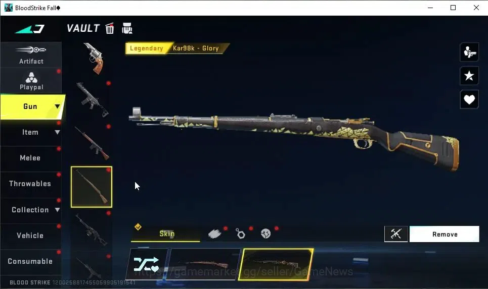 Blood Strike Accounts ASIA|2 ULTRA[M4A1-Ironsurgency Lv2,SCAR-Molten Cor image 12
