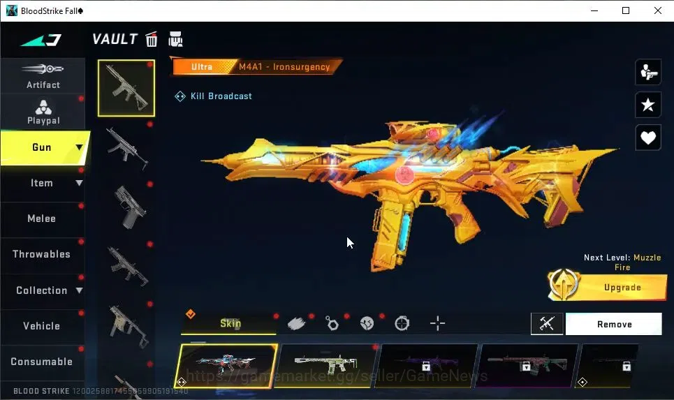 Blood Strike Accounts ASIA|2 ULTRA[M4A1-Ironsurgency Lv2,SCAR-Molten Cor image 4