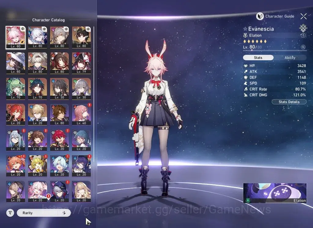 Honkai Star Rail Accounts Asia|TL 67|10 Limited|The Dahlia+Sign,Evanescia,Fi image 4
