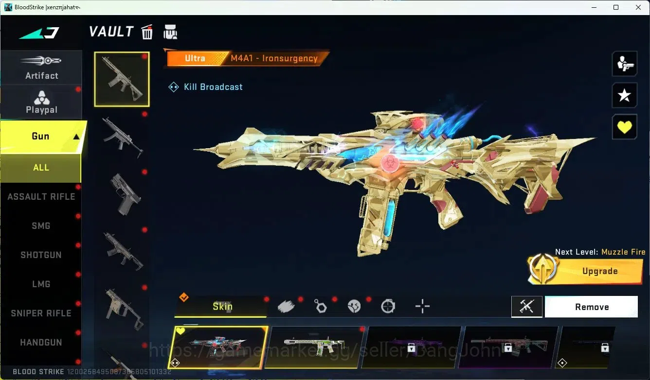 Blood Strike Accounts ASIA|COLLAB=ZANPAKUTO,QBZ95,KAR98K|ULTRA=ONE HANDE image 10